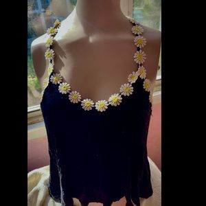 Adorable flower tank top
